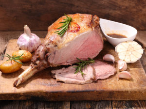 roast leg of lamb